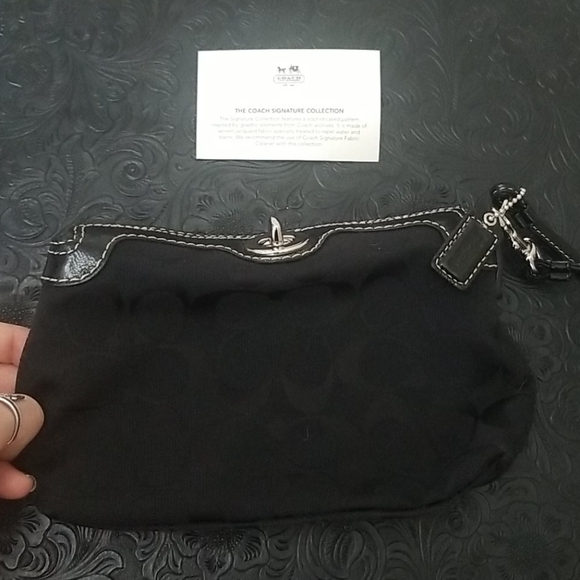 Coach Handbags - Coach black wristlet